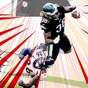 Nfl, gli Eagles sono uno spettacolo. Tavecchio fantastico nel Sunday Night 