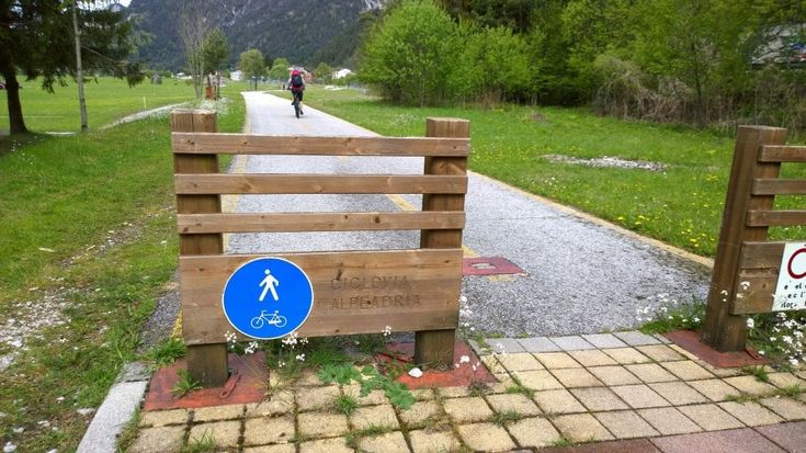 In bici sul tratto italiano della Ciclovia Alpe Adria
