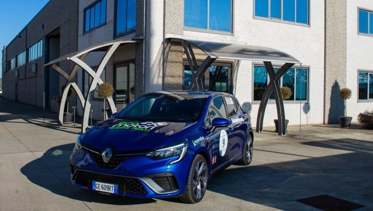 Il record dei record? Una Clio E-Tech che ha fatto 57 km con 1 kg di biometano