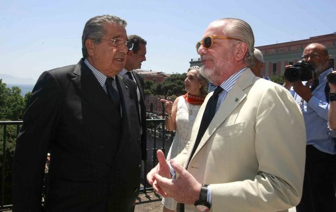 Il presidente del Napoli alla prima di Repubblica delle Idee
