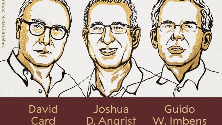 Nobel per l'Economia: premiati Card, Angrist e Imbens