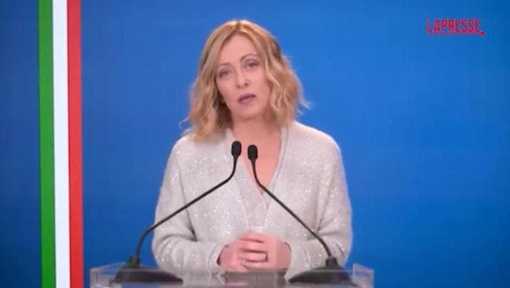 Meloni: "I grandi giornali dicevano che con il centrodestra saremmo andati in default. Tutte bugie"
