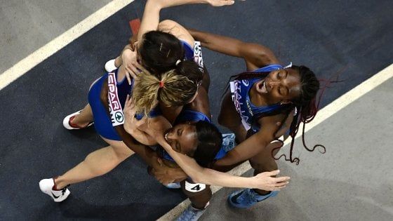 Atletica, Europei indoor: bronzo delle azzurre nella 4x400