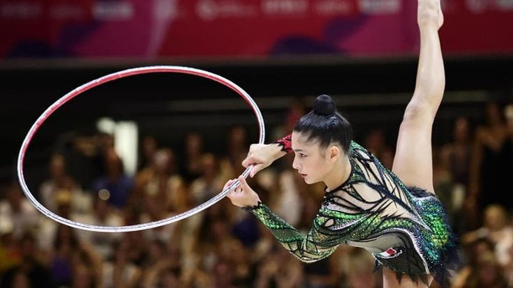 Sofia Raffaeli argento al cerchio ai mondiali di ginnastica ritmica