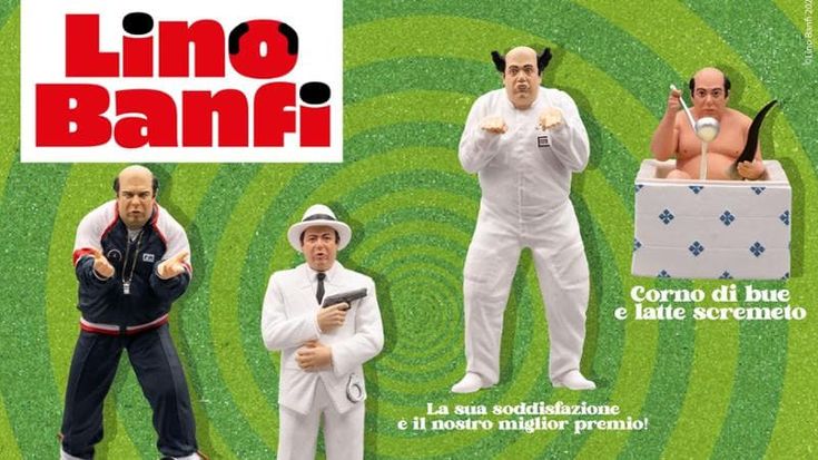 Oronzo Canà o il commissario Lo Gatto: Lino Banfi diventa una statuetta in quattro modellini da collezione. “Un sogno che si avvera”