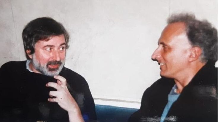 Guccini e Benni, una foto color nostalgia