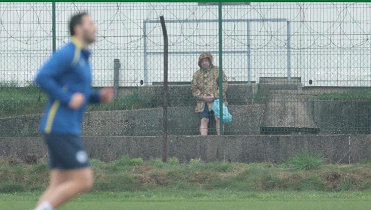 “Una spia italiana filma l’allenamento della Bosnia”. La federazione accusa, ma è solo un curioso