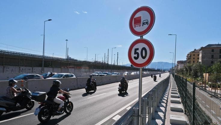 Lungomare Canepa, a fine estate il limite tornerà a 70km all’ora