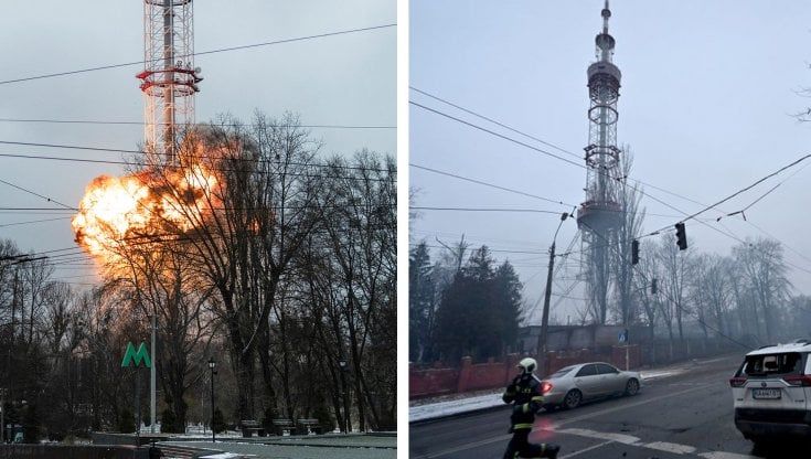Scatti di guerra: così le bombe hanno devastato Kiev e Kharkiv