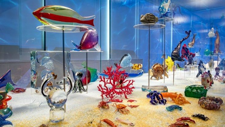 Venezia, in mostra la collezione di animali in vetro di Murano di Pierre Rosenberg