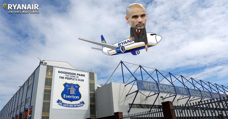 Ryanair prende in giro Guardiola: in fuga a 7,99 sterline