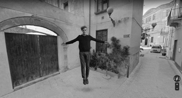 Lockdown, Mazara del Vallo vista da Firenze su Street View
