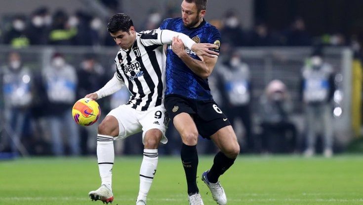 Da Morata contro Brozovic al duello Cuadrado-Perisic: Juventus-Inter in cinque punti