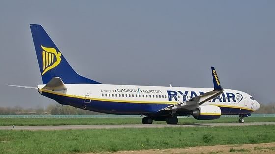I passeggeri Ryanair aumentano e spingono gli utili