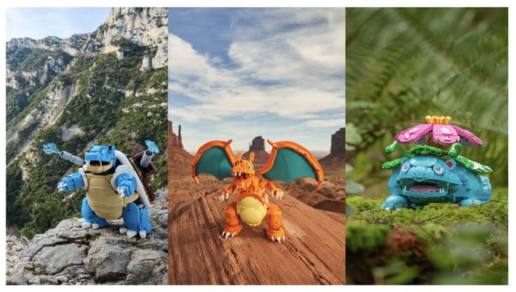 LEGO Pokémon Venusaur, Charizard e Blastoise: il set che chiude un cerchio lungo 30 anni