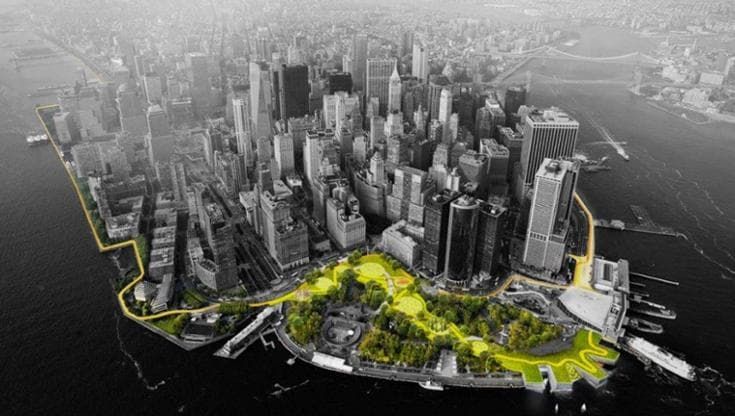 New York alza il “muro” da 1,8 miliardi per salvare il cuore di Manhattan