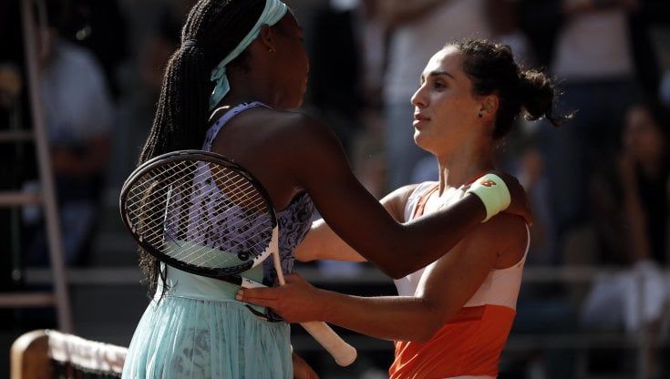 Martina Trevisan perde con Coco Gauff: finisce in semifinale il sogno al Roland Garros
