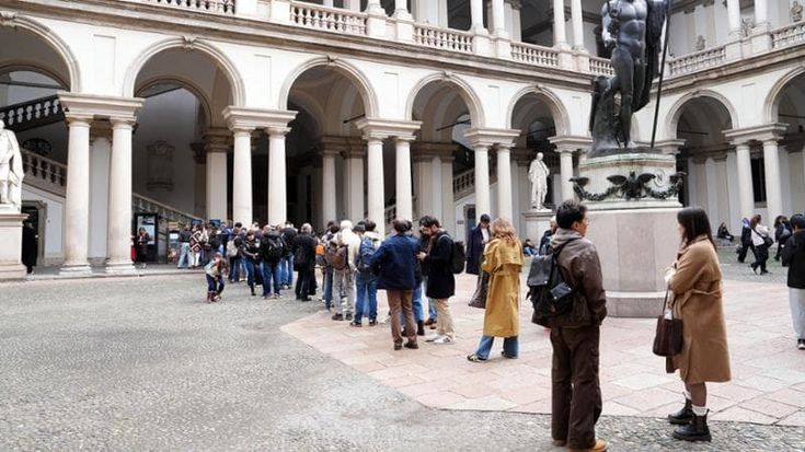Brera e Cenacolo a rischio chiusura a Pasquetta e Primo maggio