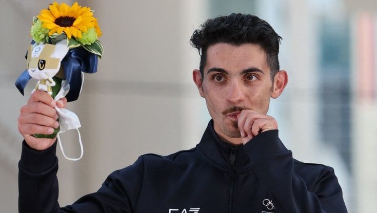 La marcia d'oro di Stano: "Mia figlia è stata la mia forza, ha vinto il più duro"