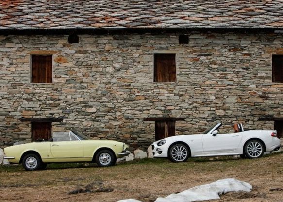 Fiat 124 Spider scatti d’autore