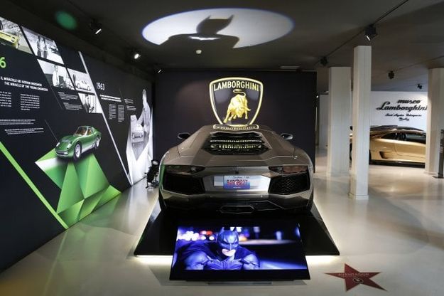 "Film Emotions": le Lamborghini del cinema esposte al Museo di Sant’Agata Bolognese
