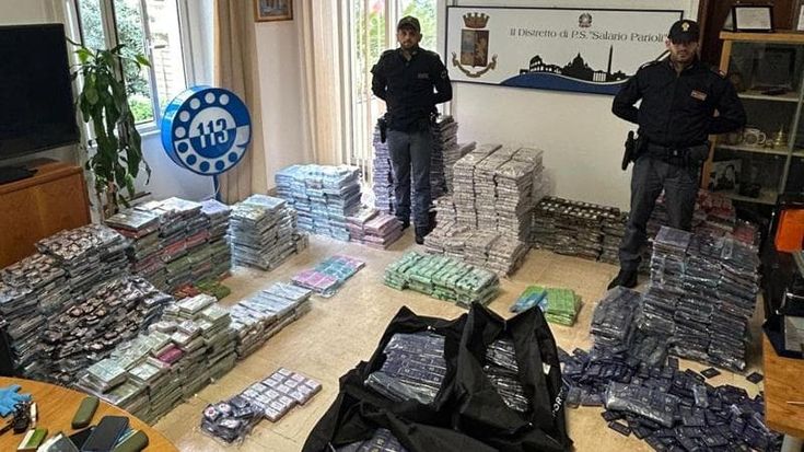 Parioli, sequestro record di hashish: oltre 1,3 tonnellate destinate alla movida di Roma Nord