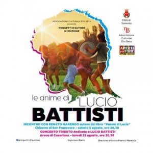 Progetti d’Autore IX edizione: "Le Anime di Lucio Battisti"