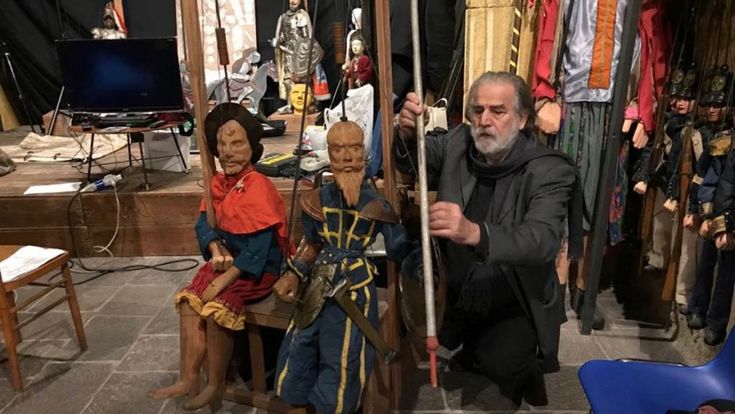 Mimmo Cuticchio porta i pupi tra i ghiacci