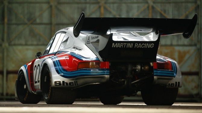  La leggendaria Porsche 911 RSR 2.1 Turbo del 1974