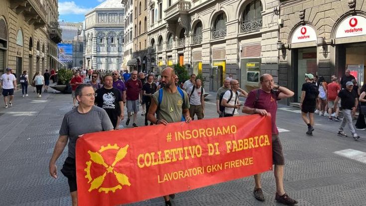 Gkn, un altro corteo davanti alla Prefettura e poi l’incontro all’Inps