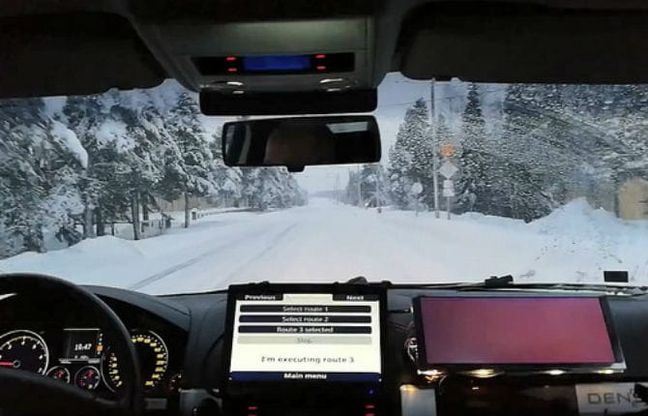 Guida autonoma sulla neve, buona la prima per i finlandesi