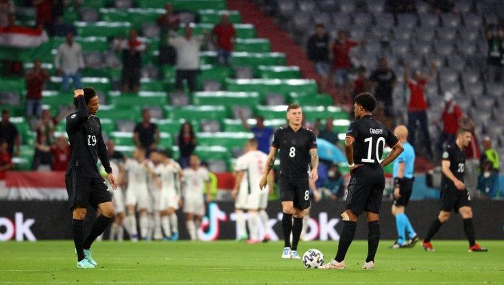 Europei, diretta Germania-Ungheria 2-2: Goretzka salva i tedeschi