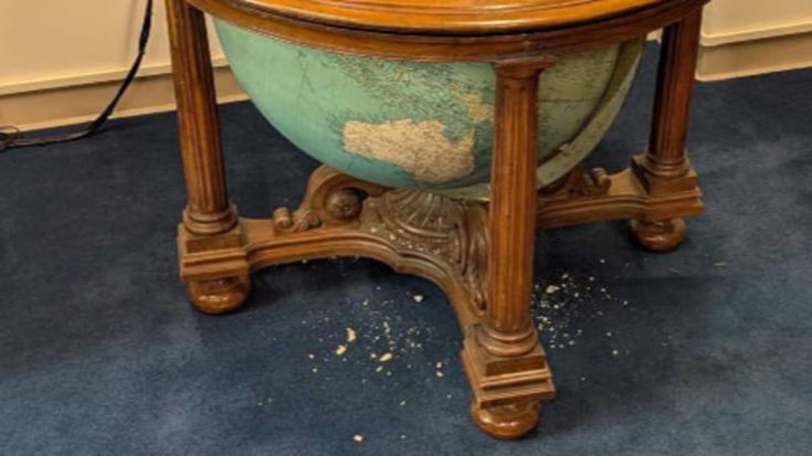 Pentagon chief Hegseth wanted Eisenhower’s globe in his office. His staff broke it
