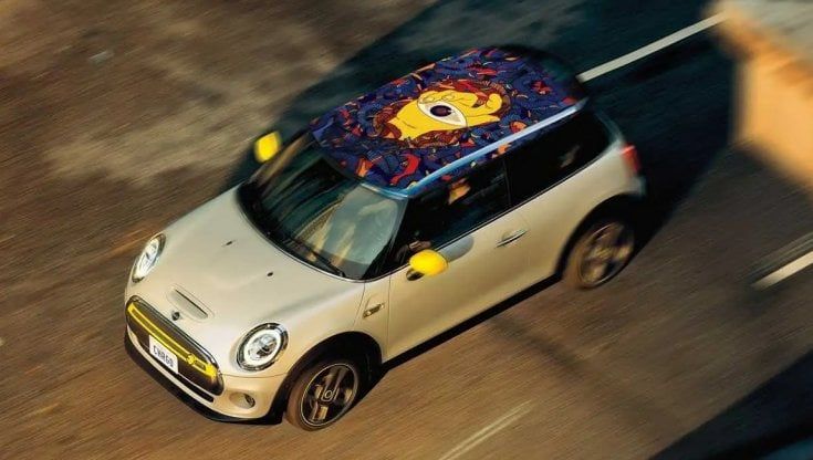Mini, il tetto è un'opera d'arte