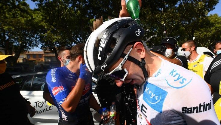 Tour de France, la lunga sofferenza solitaria di Morkov, fuori tempo massimo: "Colpa del caldo"