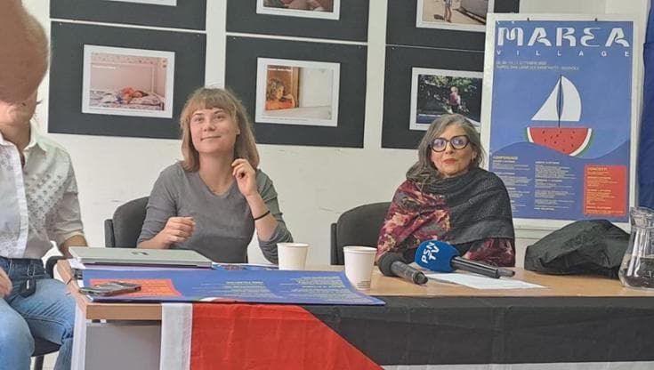A Napoli Greta Thunberg per Gaza: “Governo fascista, Cpr campi di concentramento”