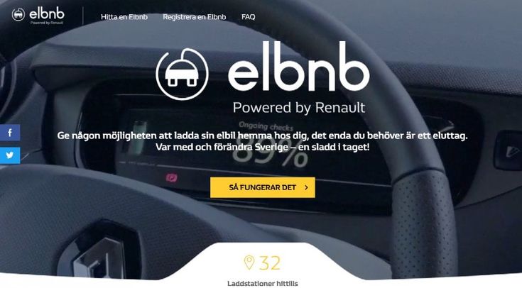 Svezia, un social in stile Airbnb per ricaricare le auto elettriche