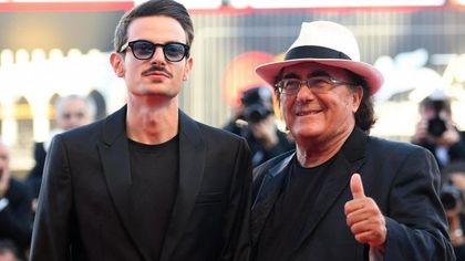 Al Bano e Rovazzi, sul red carpet la coppia di 'Faccio quello che voglio'