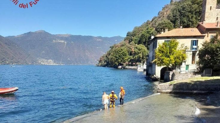 Un’altra tragedia nel lago di Como: turista russo di 38 anni annegato a Nesso davanti alla compagna
