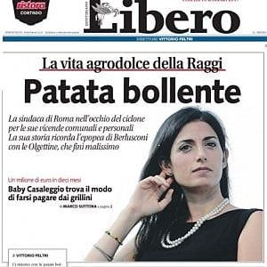 Bufera su "Libero" per titolo sessista su Raggi. La sindaca: "Offese donne e uomini. Chiederò risarcimento"
