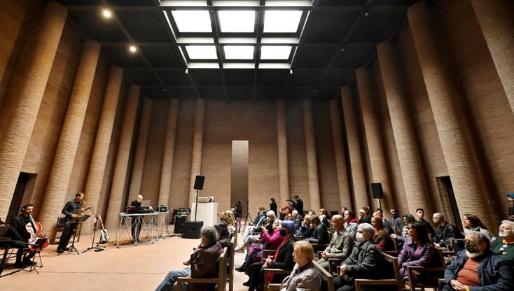 Concerto elettro-acustico nel tempio di Valera - foto