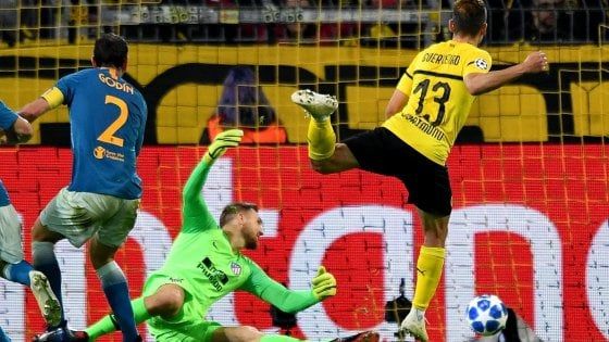 Champions: il Psv fa un favore all'Inter, il Dortmund dà una lezione all'Atletico
