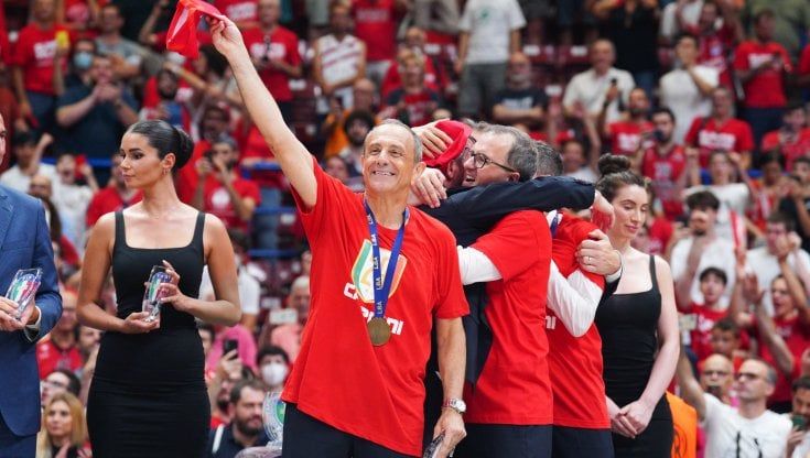 Olimpia campione d'Italia, Ettore Messina è il pilastro di marmo di Carrara capace di resistere a tutto