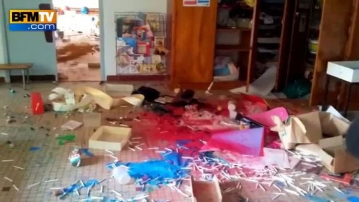 Francia, bambini terribili distruggono la scuola materna