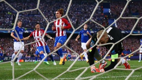 Atletico Madrid-Leicester 1-0, decide un rigore di Griezmann