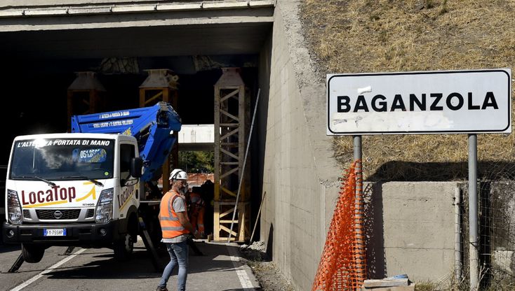 Sopralluogo a Baganzola: verso riapertura della provinciale - foto 