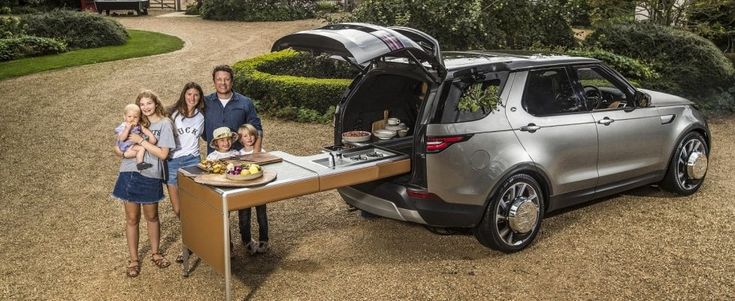 Idea Land Rover: la Discovery diventa cucina da chef