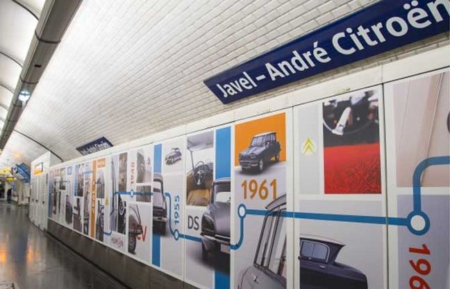 L’auto diventa arte alla stazione di Javel-André Citroën