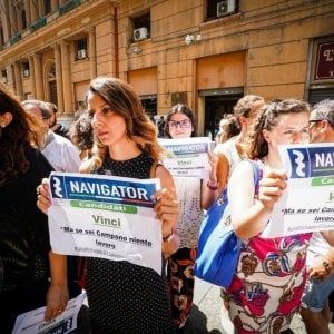 Protesta Navigator a Napoli: due manifestanti in ospedale, sospesco sciopero della fame