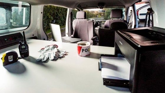L'ufficio mobile Nissan a Magliano Sabina, il comune più green d'Italia